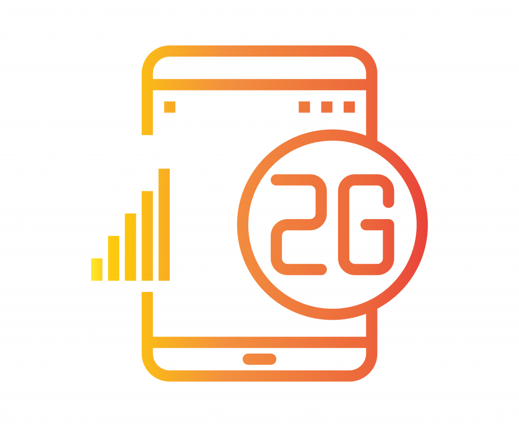 Tiếp nối 1G là mạng 2G với tốc độ nhanh hơn. Nguồn ảnh: flaticon.
