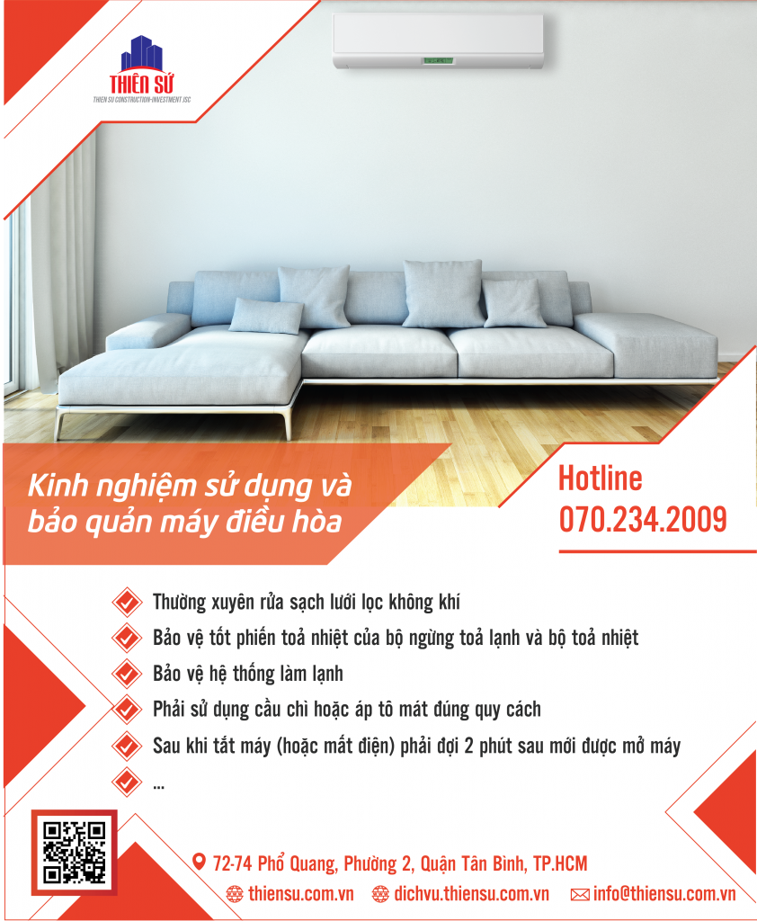 Kinh nghiệm sử dụng máy điều hòa