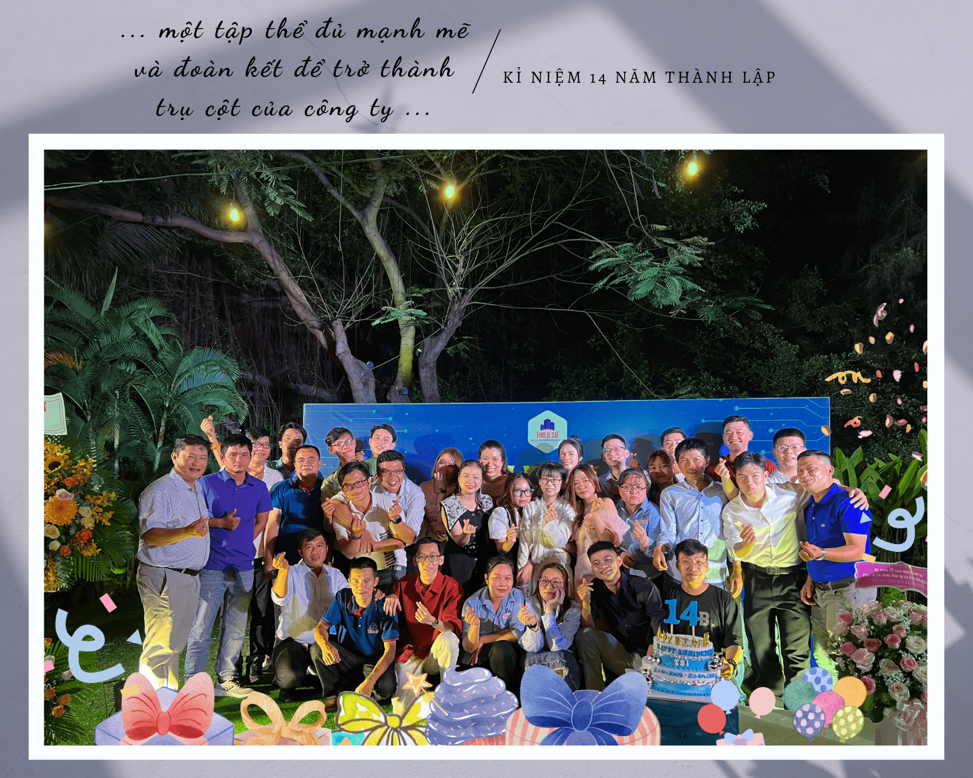 Tập thể đoàn kết.