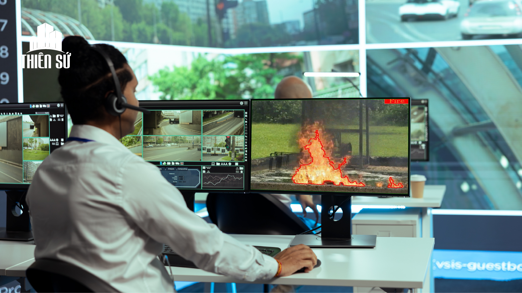 Camera dễ nhận biết và báo động khi có sự cố