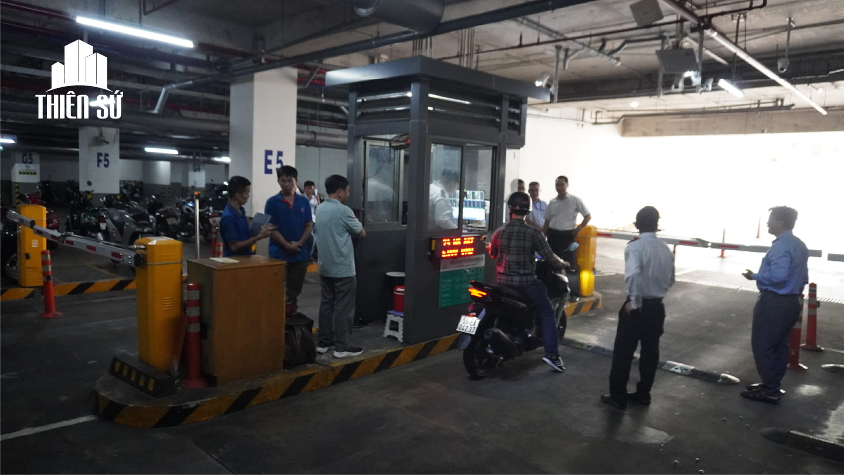 Lắp đặt hệ thống bãi giữ xe thông minh