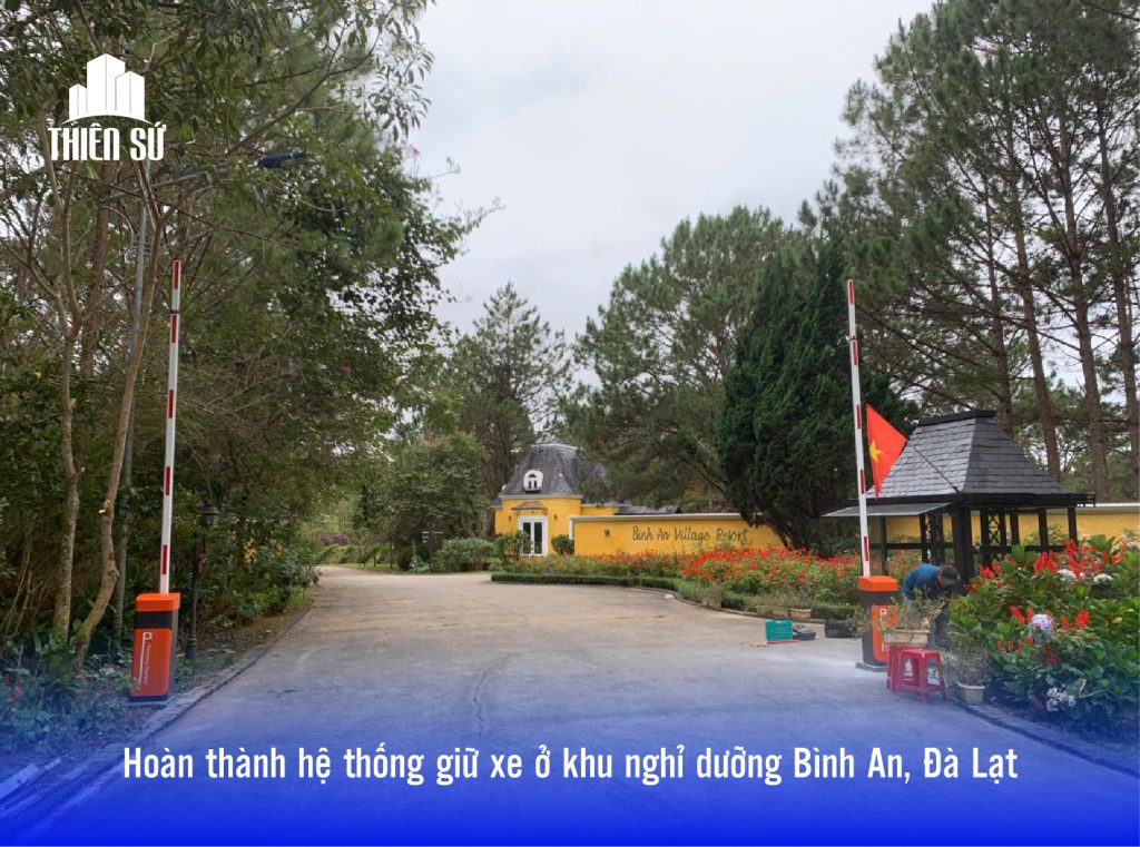 thi công hệ thống bãi giữ xe thông minh