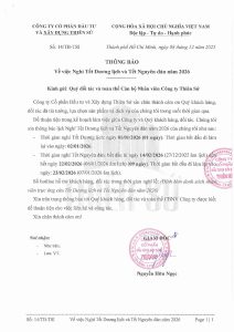 Lịch nghỉ Tết Nguyên đán Bính ngọ 2026 - 1