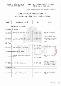 Lịch nghỉ Tết Nguyên đán Bính ngọ 2026 - 2